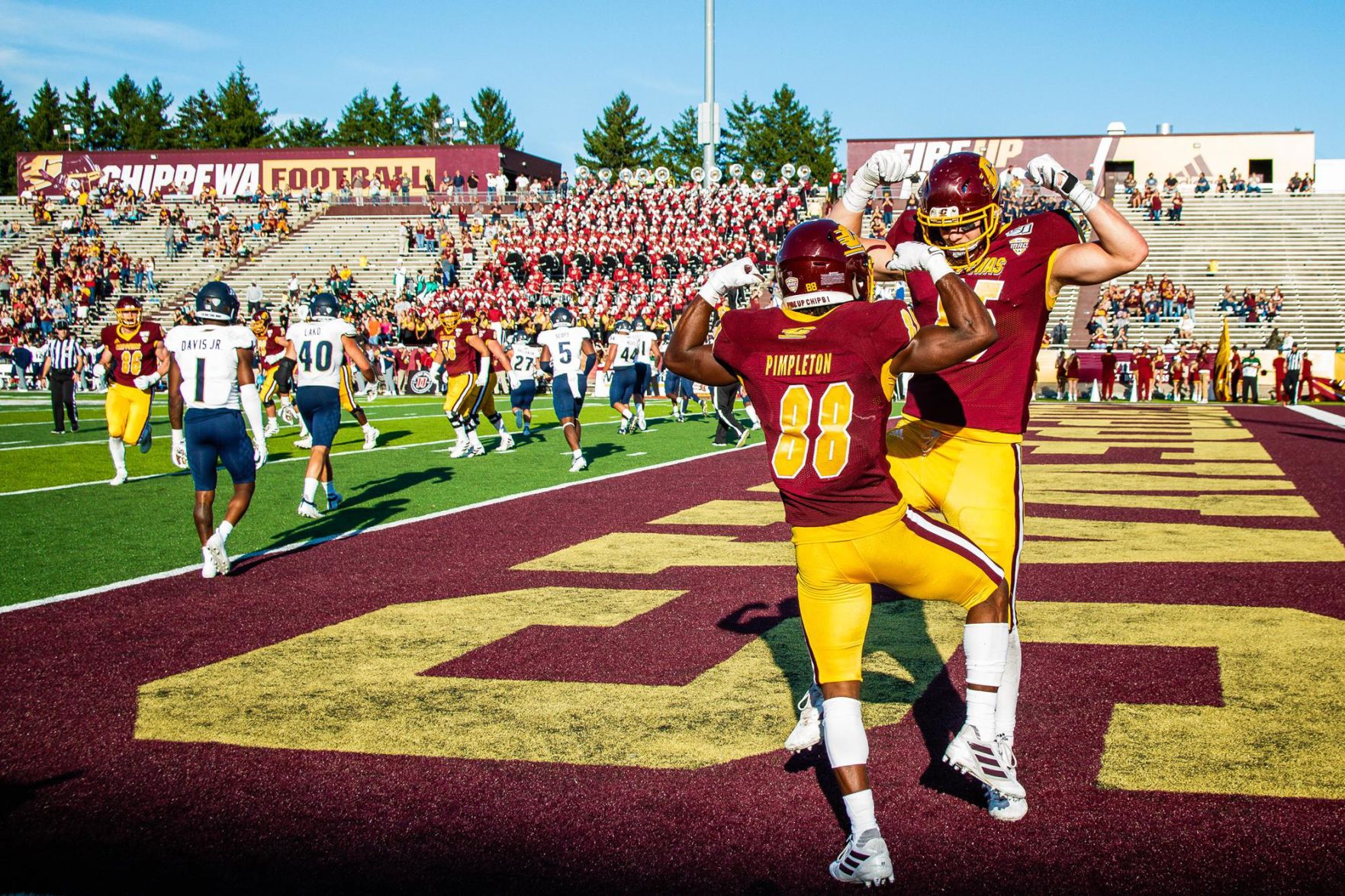Kalil Pimpleton, Central Michigan WR
